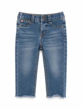 Hudson Kids Girls Distressed Hem Skinny Jeans Size 2T